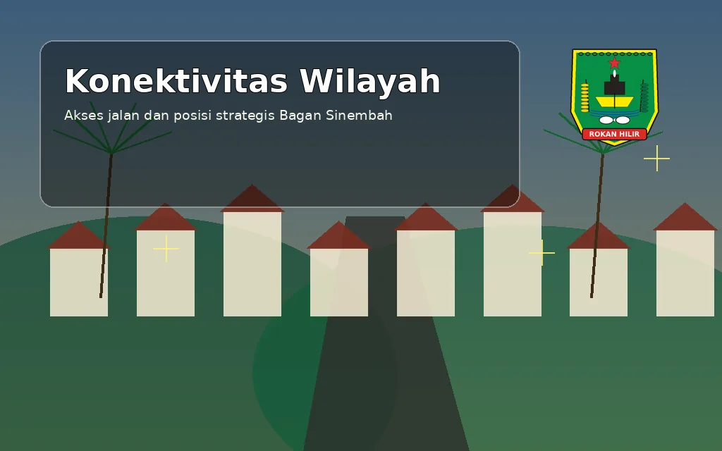 Ilustrasi konektivitas Kepenghuluan Bagan Batu