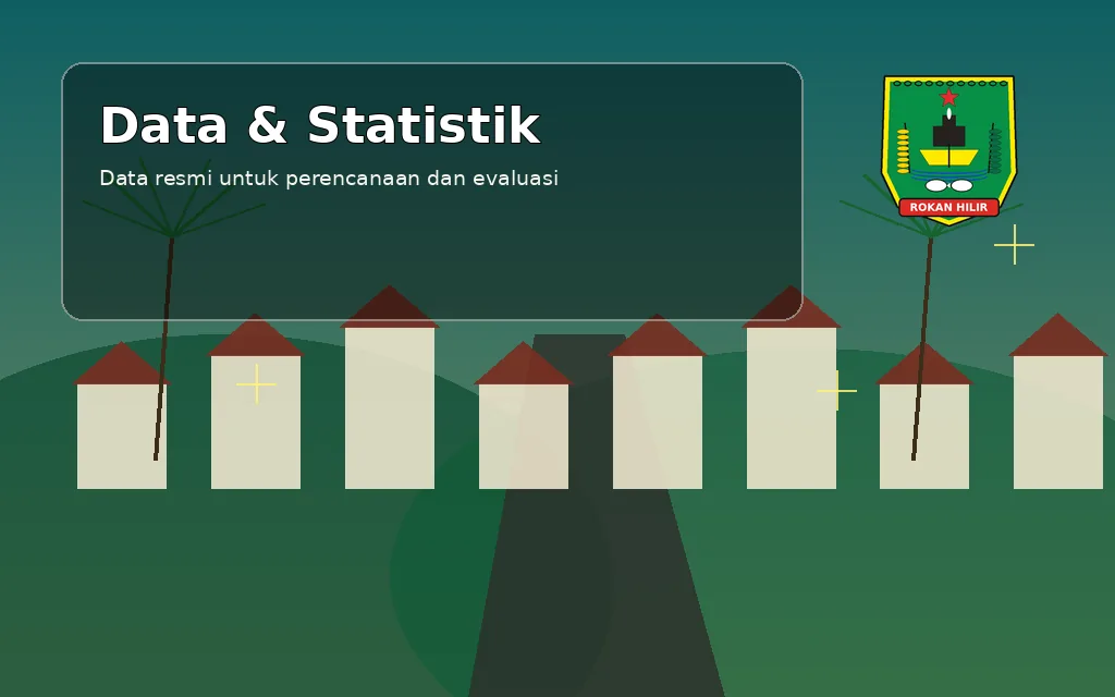 Ilustrasi data penduduk Kepenghuluan Bagan Batu